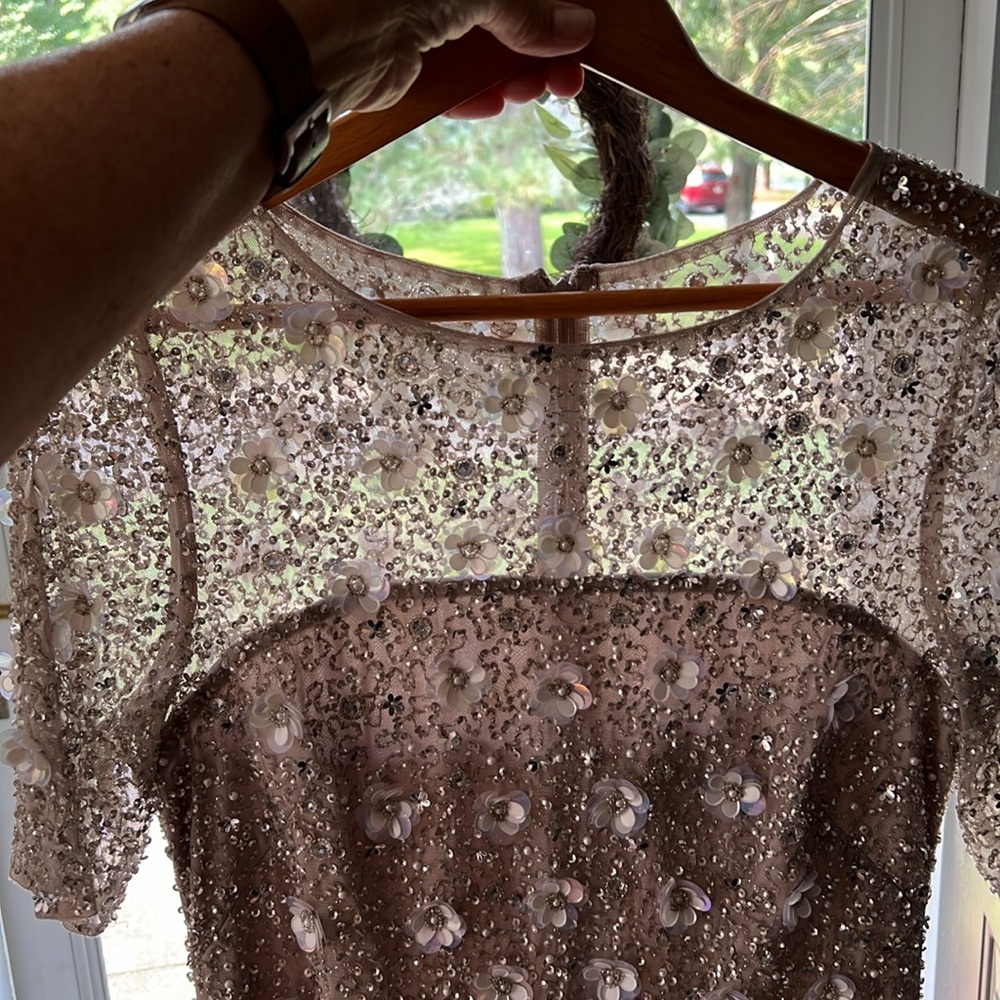 EUC Gorgeous Adrianna Papell Dress Gown - Picture 5 of 7